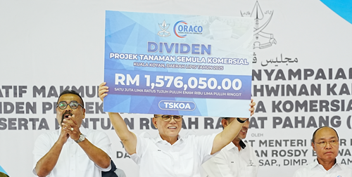 RM8.3 Juta Bayaran Dividen Telah Diagihkan Kepada Peserta Masyarakat Orang Asli Negeri Pahang Pada Tahun 2025