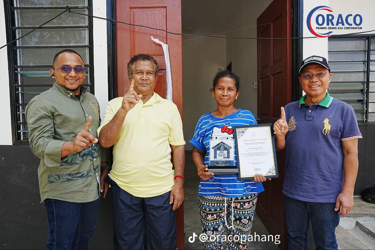 340 Unit Rumah Siap Dibina & 200 Unit Rumah Siap Dibaiki Untuk Masyarakat Orang Asli Negeri Pahang Sepanjang Tahun 2023 - 2025